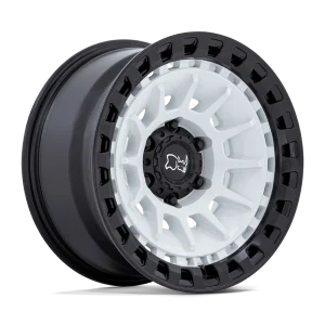 Black Rhino – BARRAGE – White – 17″x8.5″ -10mm – All weather Wheels – BR009WM17855010N